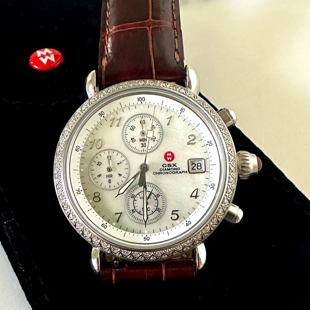 Michele Watch with Diamonds